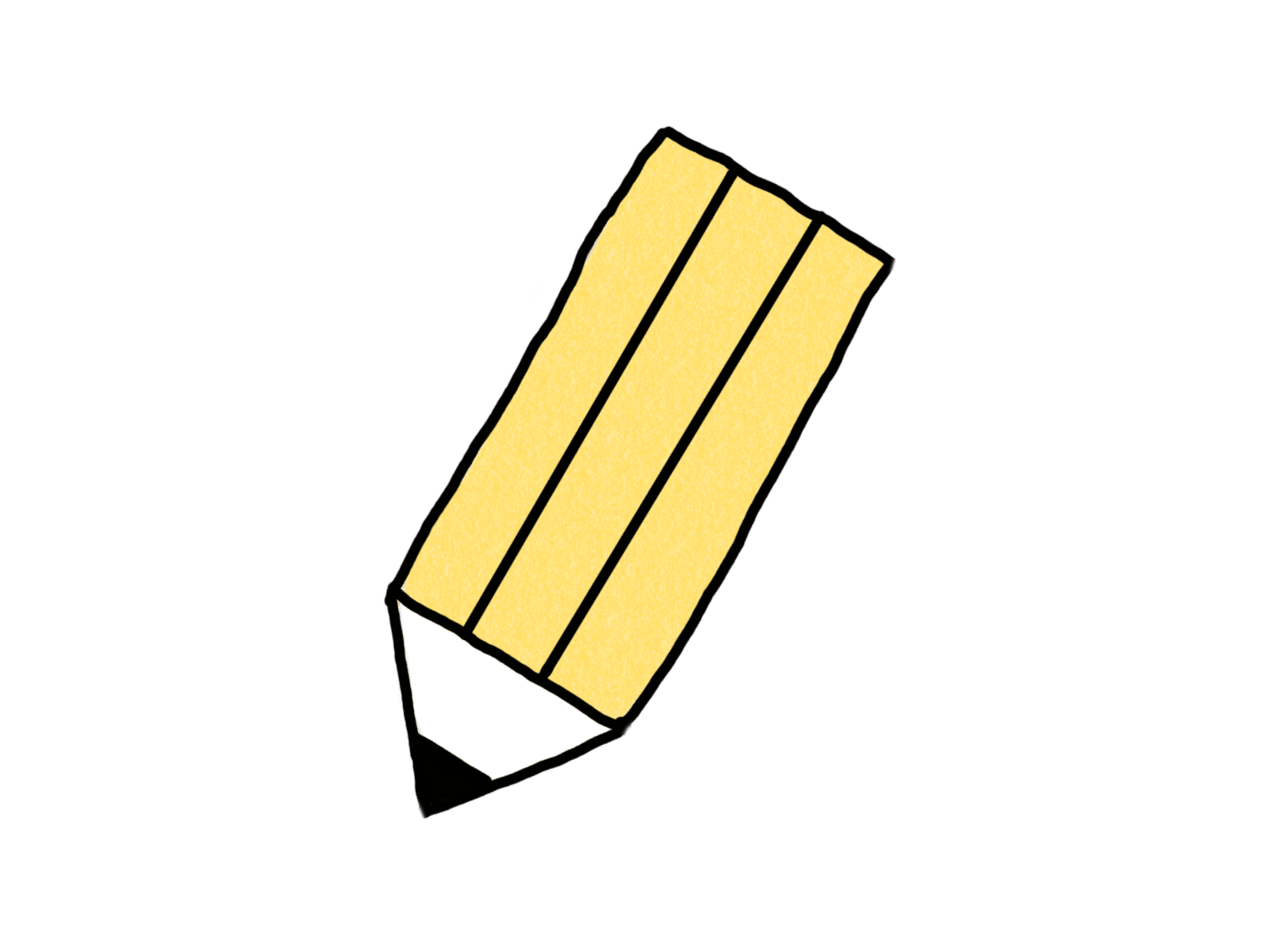 鉛筆のアイコン(正方形1:1)